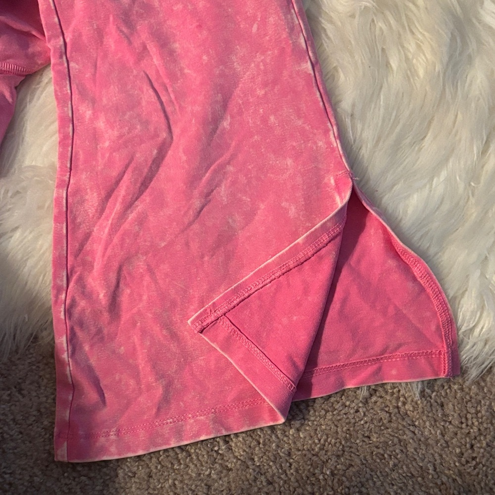 PINK Victoria's Secret Flare Pants in Bright Pink - Picture 3 of 3